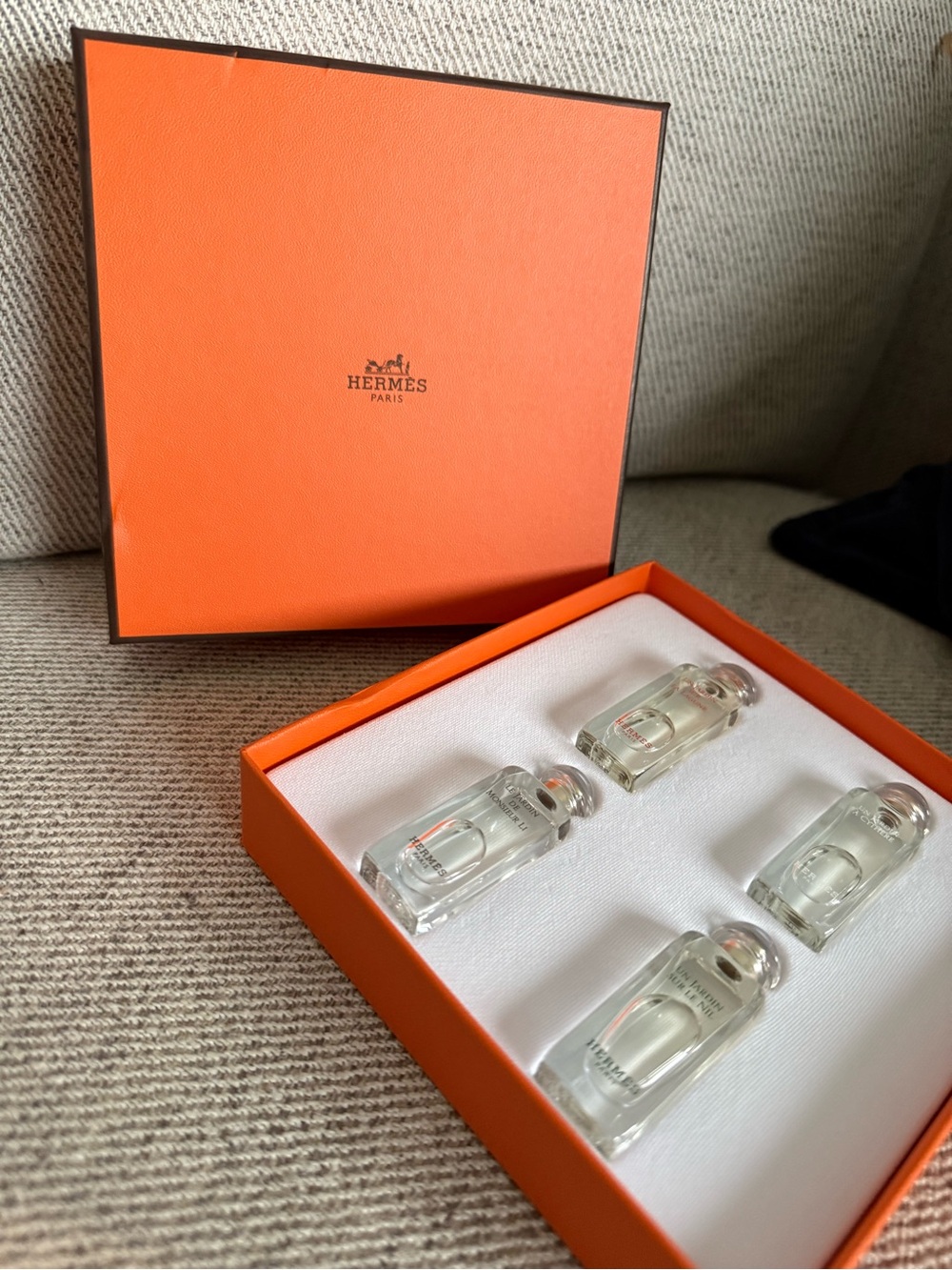 Hermes Mini Perfume Bottles Authentic with Box